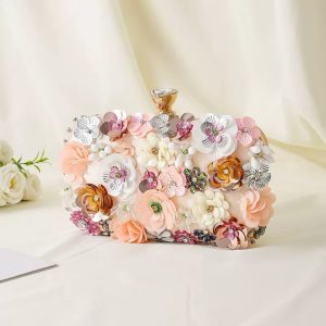 Colorful Sequin Clutch Bag
