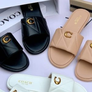 Coach slippers